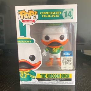 The University of Oregon Duck. Funko POP! Mascot. New!